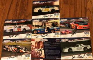 Kenny Wallace,  6 More Autographed Postcards 2018 Stockton 99 Night Of Champions