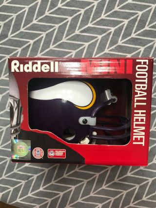 Matt Birk Signed Riddell Minnesota Vikings Mini Football Nfl Helmet 78