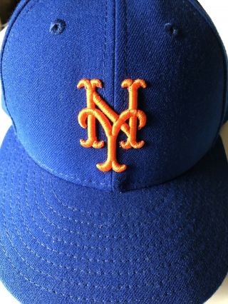 1986 86 World Series York Ny Mets Baseball Cap Hat Low Profile Crown Era