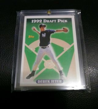 1993 Topps Mlb Derek Jeter York Yankees (1992 Draft Pick Rc 98)