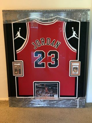 Michael Jordan Autographed Jersey Upper Deck