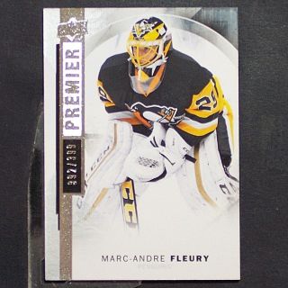 Marc - Andre Fleury /399 2015/16 Upper Deck Premier 38 Vegas Golden Knights