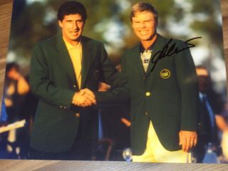 Ben Crenshaw Masters Green Jacket Signed 8x10 Photo