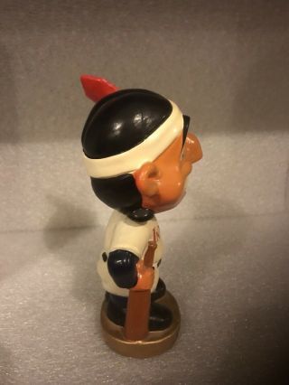 1960 ' s Chief Wahoo Cleveland Indians bobblehead nodder baseball 3