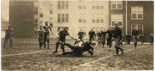 1916 Indiana High School Football Action Photograph Exc
