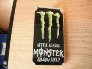 Monster Drink Can Pin - 3 1/2 " - Little League World Series Pins - Or 2