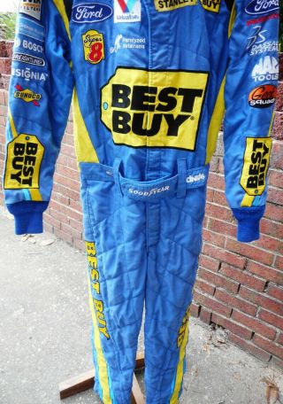 A.  J.  Allmendinger BEST BUY/Richard Petty Motorsports race worn pit crew firesuit 2
