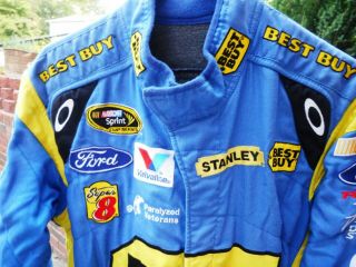 A.  J.  Allmendinger BEST BUY/Richard Petty Motorsports race worn pit crew firesuit 5