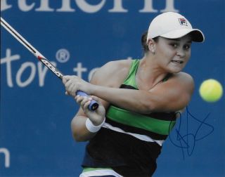 Autographed Ashleigh Barty Tennis 8x10 Photo 2