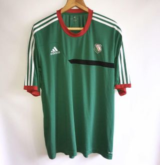 Very Rare Legia Warsaw Training Football Shirt Jersey Adidas / Size 2xl