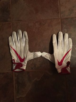 Arkansas Razorback Game Used/worn Gloves