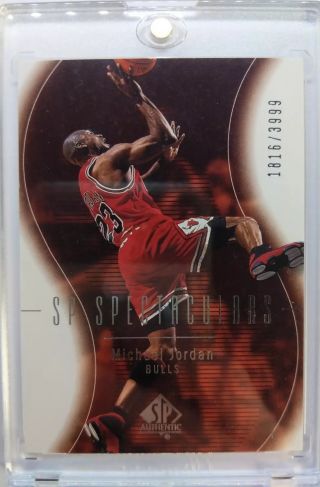 2004 04 Sp Authentic Spectaculars Michael Jordan 131,  