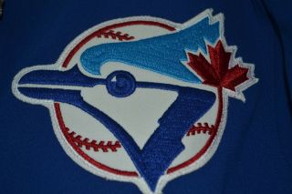 EARLY 1990 ' S GAME WORN TORONTO BLUE JAYS GAME WORN JACKET UNKNOWN PLAYER 2