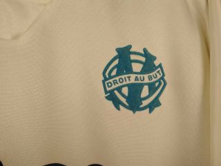 Olympique Marseille jersey small 1993 1994 long sleeve shirt soccer Adidas 5