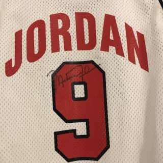 Michael Jordan Signed Game Worn Dream Team 1 Jersey 5