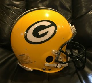 Brett Favre Green Bay Packers Game Issued Bowl Helmet