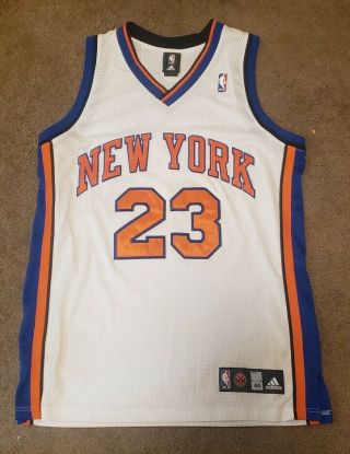 Authentic Toney Douglas York Knicks Jersey Adidas Mens 44
