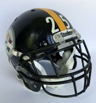 Artie Burns 2016 Game Worn Pittsburgh Steelers Helmet
