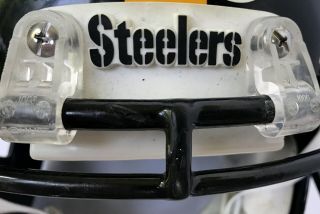 Artie Burns 2016 Game Worn Pittsburgh Steelers Helmet 5