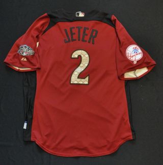 Derek Jeter York Yankees 2011 Arizona All Star Game Jersey Majestic Mens Xl