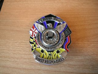 Maryland First Responders Badge Pin - 3 " - Little League World Series Pins