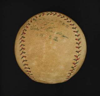 Circa 1920 Babe Ruth Single Signed OAL (Johnson) Baseball PSA/DNA V12851 3