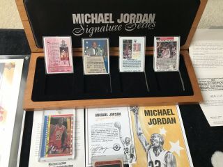 1992 Michael Jordan UDA Auto Ceramic Signature Set 350/1000,  87/88 Fleer/Jumbo 2