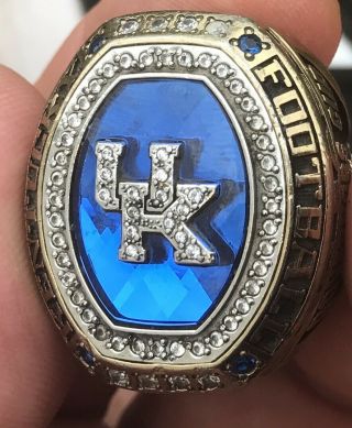 2017 Kentucky Wildcats Taxslayer Football Bowl Champions Championship Ring