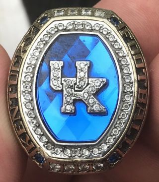 2017 Kentucky wildcats taxslayer football bowl champions championship ring 3