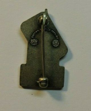 Indy 500 1960 Silver Pit Badge 1110