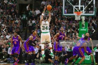 PAUL PIERCE Game - 4/19/11 Playoff Shoes NYK - Photomatched - Celtics 11