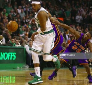 PAUL PIERCE Game - 4/19/11 Playoff Shoes NYK - Photomatched - Celtics 9