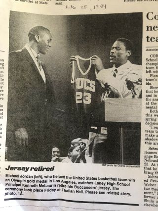 Items Linked Directly To Michael Jordan Early Days At Laney High School And More 11
