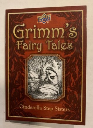 2019 Goodwin Champions Grimm’s Fairy Tales Cinderella Sisters 1/1 Sketch,  Gfs - 12