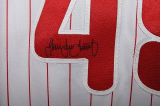 2018 Phillies Jake Arrieta 49 Game Worn Home Jersey Signed Cubs 2