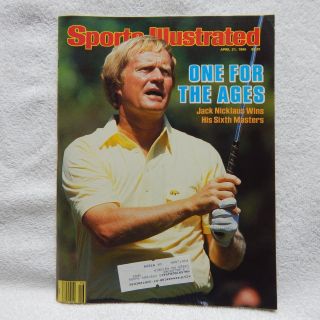 Sports Illustrated April 21,  1986 Jack Nicklaus,  Dodge Morgan,  Notre Dame