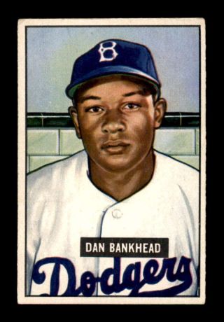 1951 Bowman 225 Dan Bankhead Rc Ex,  X1536357