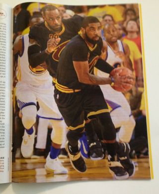 Sports Illustrated June 27th 2016 LeBron James Cleveland Cavaliers NBA Trophy 4