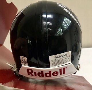 Vintage 1996 Baltimore Ravens Old Logo Riddell Mini Helmet. 3