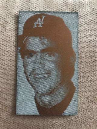 Bill Buckner,  Los Angeles Dodgers,  Printing Plate Zinc - Extremely Rare