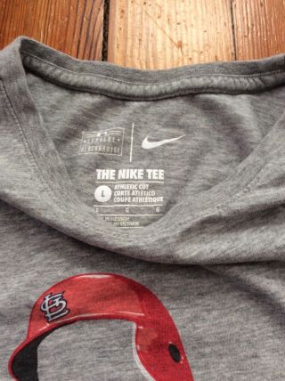 Nike Yadi Yadier Molina St.  Louis Cardinals Men’s Tee T - Shirt - Sz L Large 2