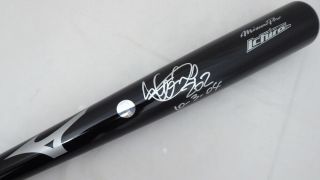 Ichiro Suzuki Autographed Mizuno Bat " 262 10 - 3 - 04 " Mariners Is Holo 135171