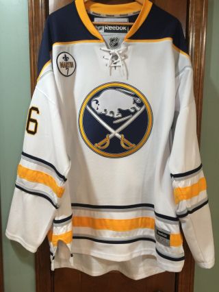 Andrew Peters Event Worn Buffalo Sabres 2011 Fan Appr Jersey - Auto - Sabres