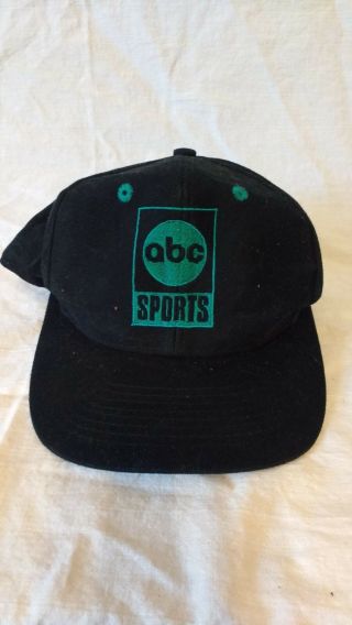 Abc Sports Vintage Baseball Hat Cap 90s Rear Nba Mlb Nfl Nhl Ncaa