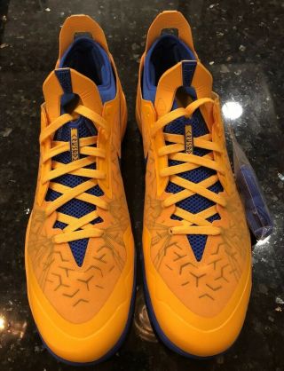 Team Issued Andre Iguodala Golden State Warriors Nike Zoom Crusader Shoes,  16.  5