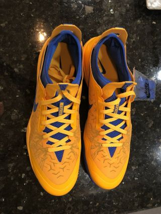 Team Issued Andre Iguodala Golden State Warriors Nike Zoom Crusader Shoes,  16.  5 5