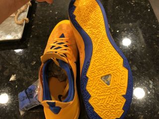 Team Issued Andre Iguodala Golden State Warriors Nike Zoom Crusader Shoes,  16.  5 6