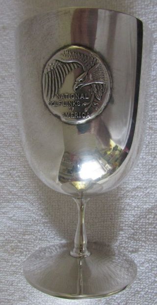 National Golf Links Of America Tiffany Sterling Silver Trophy Cup