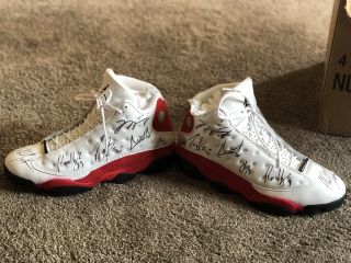 Bulls Michael Jordan Signed Game 1997 - 98 Nike Air Jordan Xiii Shoes