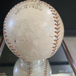 Autographed Babe Ruth 1932 York Yankees Team Signed Baseball JSA PSA DNA Not 4